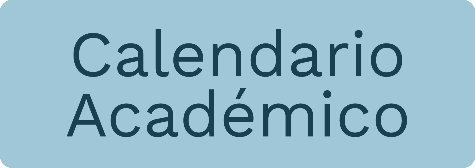 Calendario Académico